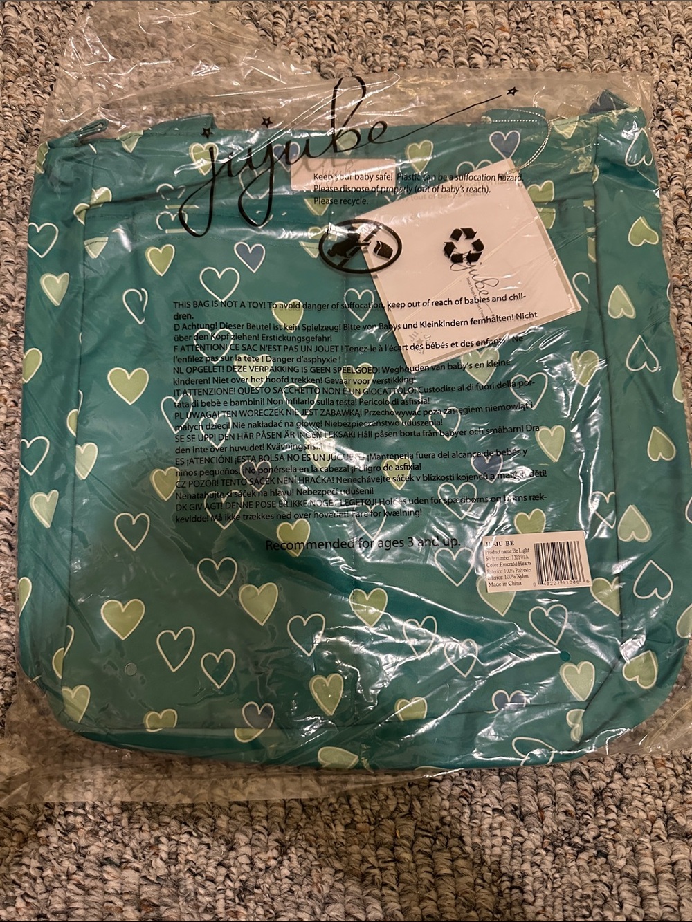 Ju-Ju-Be Emerald Hearts Be Light